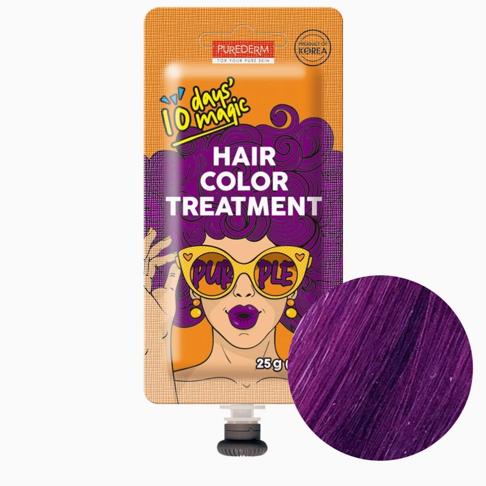 PUREDERM Hair colour that lasts 10 days - Korean well loved product ✅